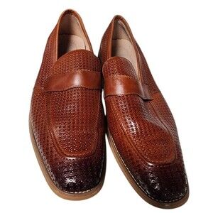 Stacy Adams Belfair Moc Toe Penny Loafer Brown Ombre Size 11.5